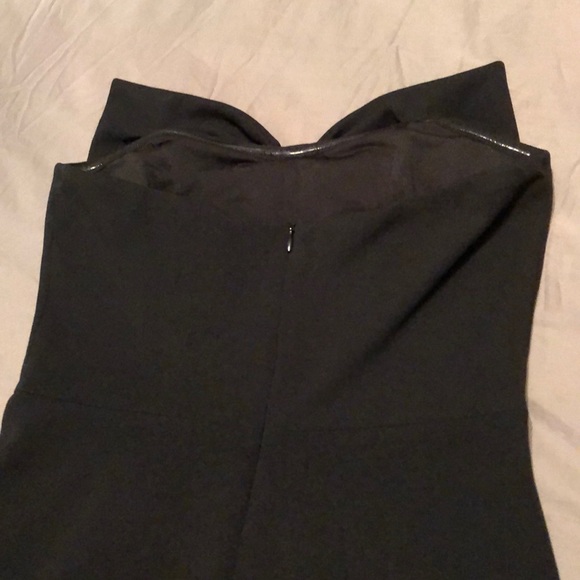 H & M Black Strapless Bow Dress - Picture 3 of 4